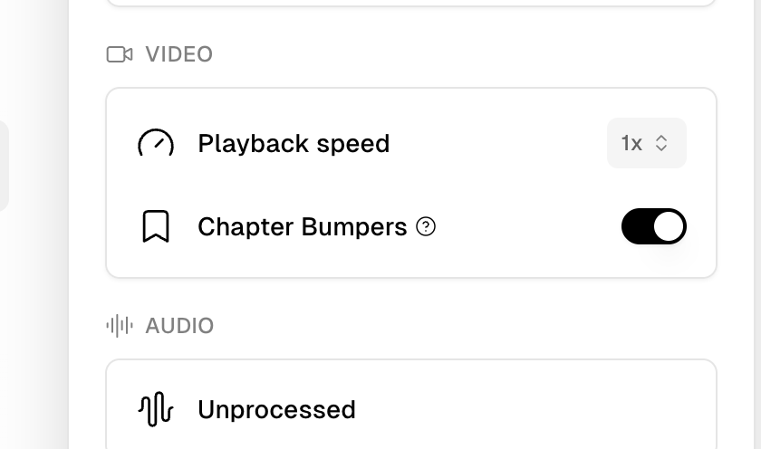 Supercut product update